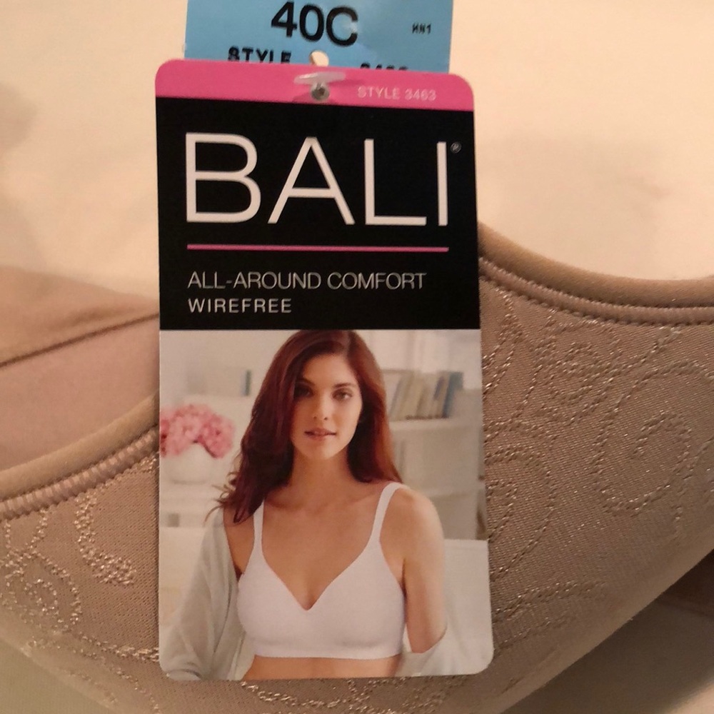 Bali All-Around Comfort Wirefree Bra in Nude 40C